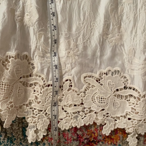 ❤️ Ulla Johnson embroidered silk dress ivory - Picture 8 of 8